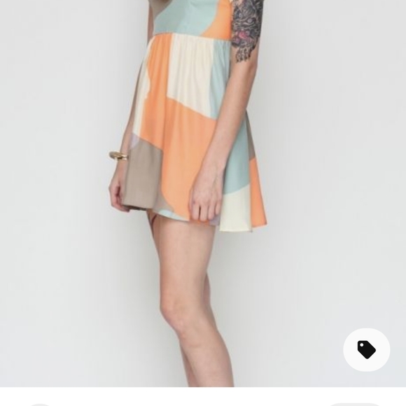 Dusen Dusen Jane Collar Maps dress Size 2 - Picture 12 of 12